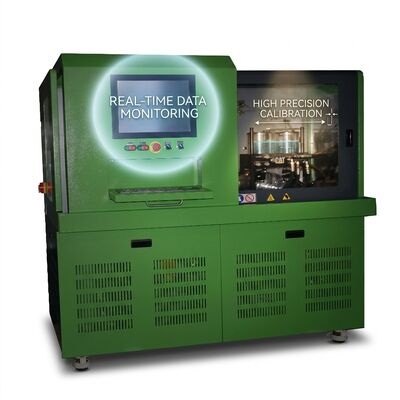 CRB-D1500 コモンレールポンプテストベンチ、耐久性の高いファン冷却、50,000 時間以上の稼働時間と簡素化された PLC 制御を搭載