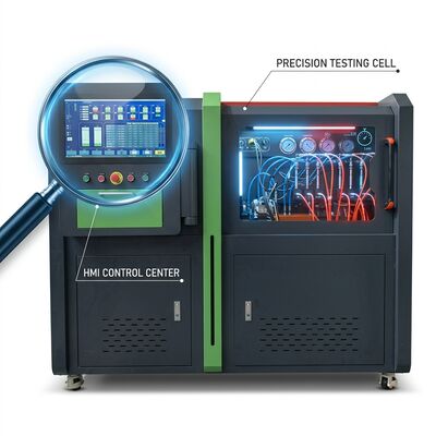 CRP-コンパクト ポータブルコモンレールポンプテストベンチ 1800バー圧力,3Kwシングルフェーズ220Vモーターと85kgモバイルデザイン